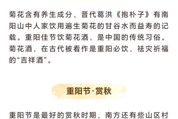 农历九月九日：探索重阳节背后的命理与文化意义
