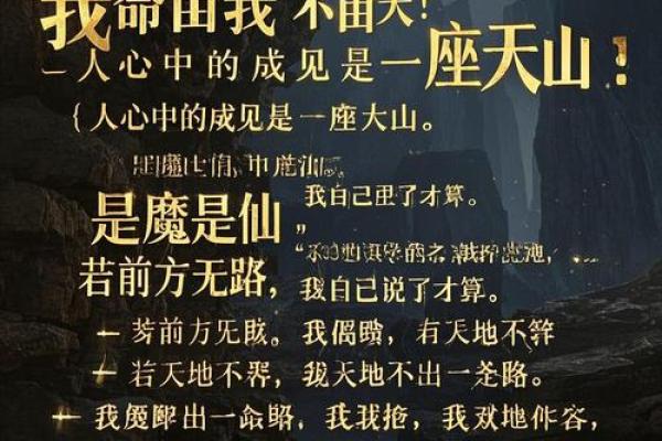 命运如泉，无法改变的天生之道