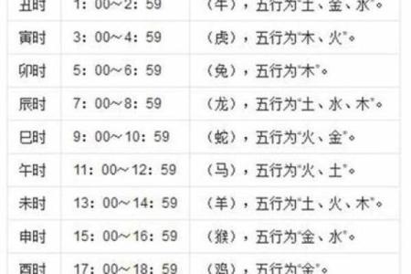 十二时辰五行命理解析，揭示你的命运密码！