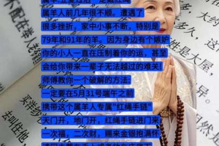 生肖羊1991年属什么命，揭秘属于你的命理密码！