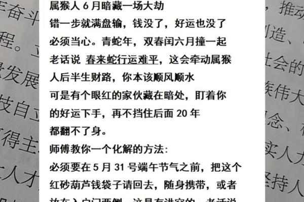 属猴1980年命理解析:一生多彩的命运与挑战 属猴1980年命理解析:一生多彩的命运与挑战