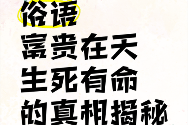 难逃富贵命:揭示命运与财富的奥秘 难逃富贵命:揭示命运与财富的奥秘