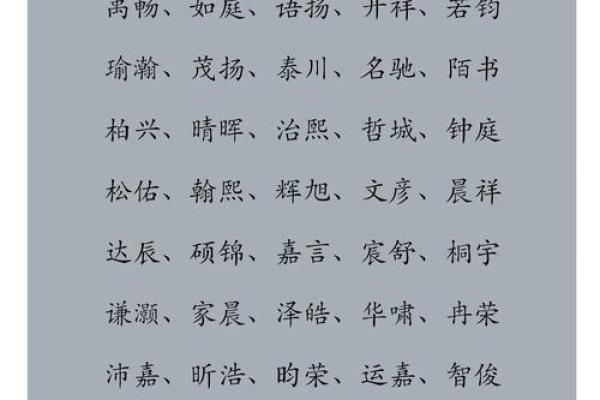 男杨柳木命者取名之道：如何为孩子选择一个好名字？