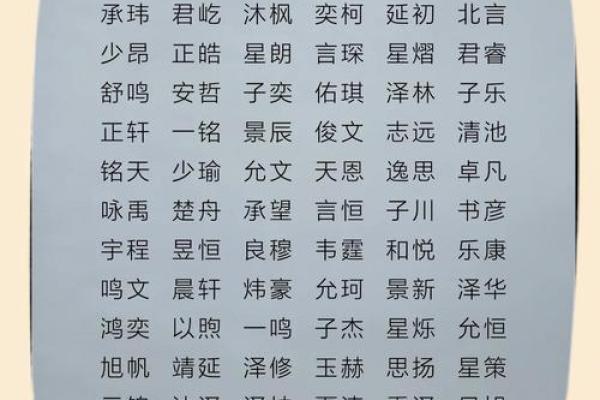 男杨柳木命者取名之道：如何为孩子选择一个好名字？