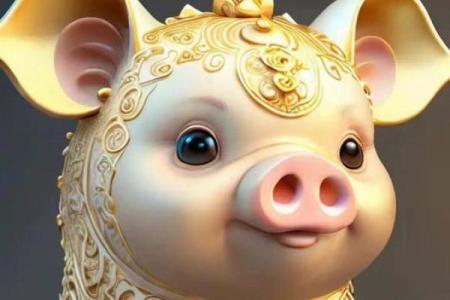 属猪命苦的背后：命运的选择与挑战背影