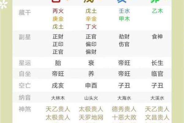 壬午时出生的五行命格解析：揭示你命运的秘密与运势指南