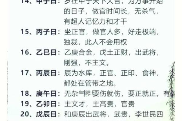 如何通过命格解析适合当官的命理特征
