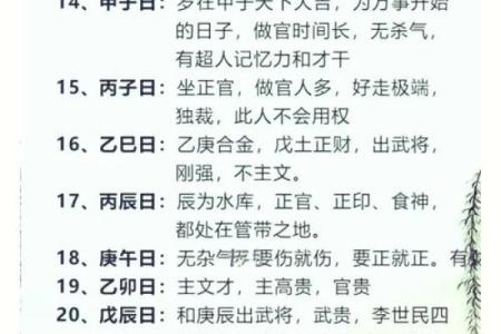 如何通过命格解析适合当官的命理特征