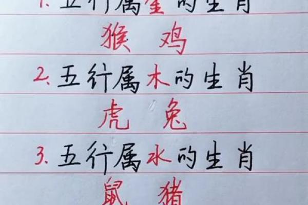 金命生肖解析：揭秘五行与命运的关系
