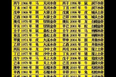 如何简单查找自己的五行属相与命格？