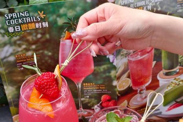 解锁春日清新：五款绝美花果饮品推荐