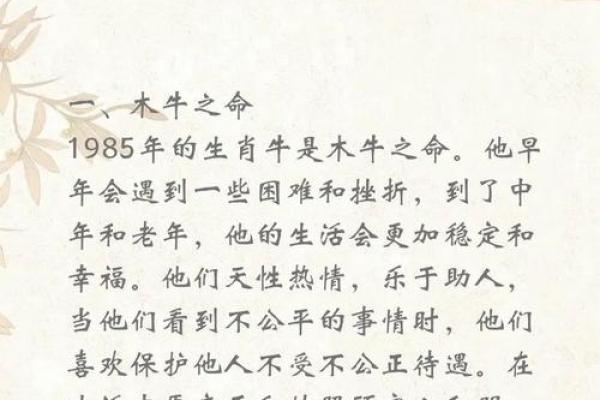 属牛1972年出生的命运与人生智慧，揭秘其生命路径与运势