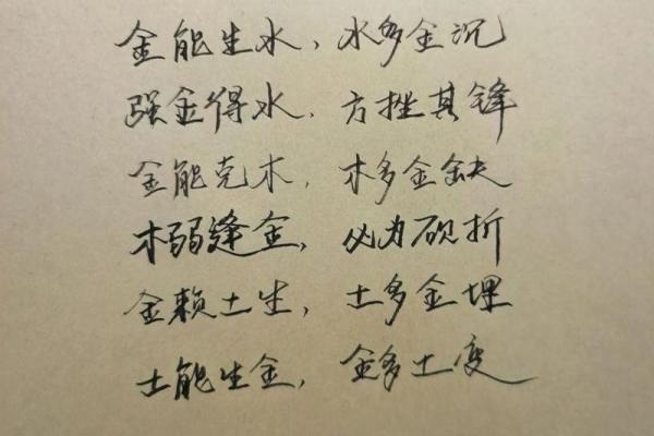 金命旺与金命弱：解析命理中的金字能量与运势