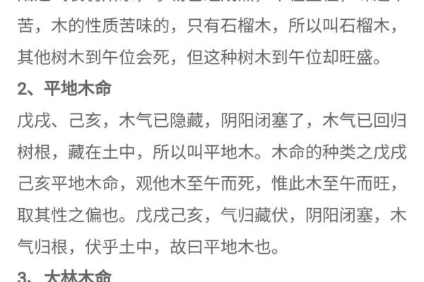 了解大林木命的命理特征与旺运之道